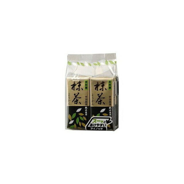 【6個セット】 井村屋 ミニようかん抹茶 58gX4本 x6 まとめ買い まとめ売り お徳用 大容量 セット販売(代引不可)【ポイント10倍】