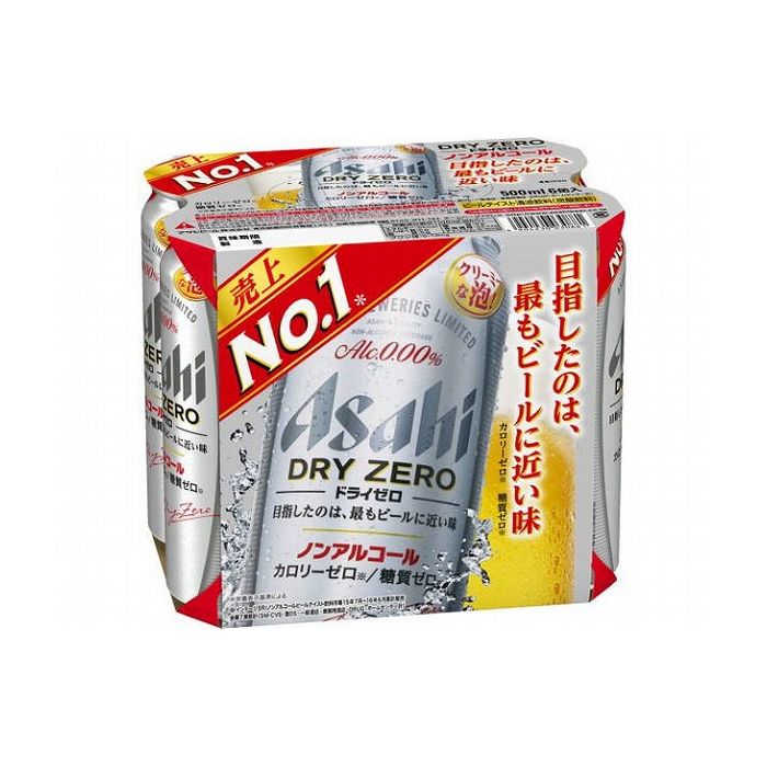 商品説明「ドライなノドごし」と「クリーミーな泡」が特長のノンアルコールビールテイストです 最もビールに近い味を目指し、さらに「ビールらしい飲みごたえ」を実現 しかもカロリーゼロ※、糖質ゼロ※で安心してお楽しみ原材料(アレルギー表記含む)食物繊維(米国製造又は仏国製造又は国内製造)、大豆ペプチド、ホップ/炭酸、香料、酸味料、カラメル色素、酸化 防止剤(ビタミンC)、甘味料(アセスルファムK)主要アレルゲン原材料をご確認いただき、対象成分が含まれていないか事前にお確かめください 内容量6本商品区分加工食品アルコール度数ノンアルコール保存方法常温で保存賞味期限別途商品パッケージに記載生産国・加工国日本メーカー名アサヒビール(株)JAN4904230030881こちらの商品は単品商品が4個セットでの販売となります ◆20歳未満の方の飲酒は法律で禁止されております ◆当店では20歳未満の方への酒類の販売はしておりません ※メーカー都合により予告なくパッケージが変更となる場合がございます あらかじめご了承ください【代引きについて】こちらの商品は、代引きでの出荷は受け付けておりません。【送料について】沖縄、離島は送料を頂きます。