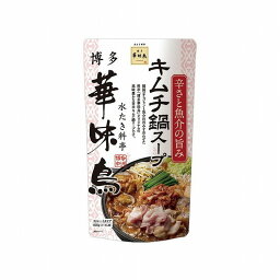 【12個セット】 トリゼンフーズ 博多華味鳥 キムチ鍋スープ 600g x12 まとめ買い まとめ売り お徳用 大容量 セット販売(代引不可)【ポイント10倍】【送料無料】