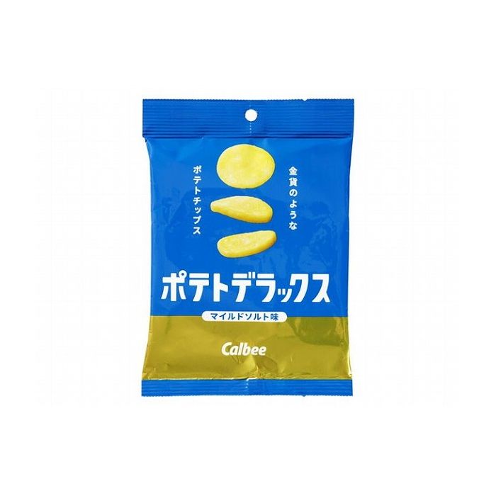 厚切りポテトを時間をかけて丁寧にフライすることで、ホクホク食感が楽しめる本格ポテトチップスです。うまみ引き立つ岩塩で味付した、シンプルなおいしさです。（フランス産ロレーヌ岩塩使用予定）■内容量：50g×12個■商品区分：加工食品■原材料(アレルギー表記含む)カットじゃがいも（じゃがいも、植物油、ぶどう糖（小麦を含む））（ベルギー製造又はオランダ製造）、植物油、デキストリン、食塩、コーンスターチ、こんぶエキスパウダー／調味料（アミノ酸等）、酸化 防止剤（V．C）■保存方法：常温で保存■生産国・加工国：日本■賞味期限：別途パッケージ記載■メーカー名：カルビー※メーカーの都合により予告なくパッケージが変更となる場合がございます。予めご了承ください。【代引きについて】こちらの商品は、代引きでの出荷は受け付けておりません。【送料について】沖縄、離島は送料を頂きます。