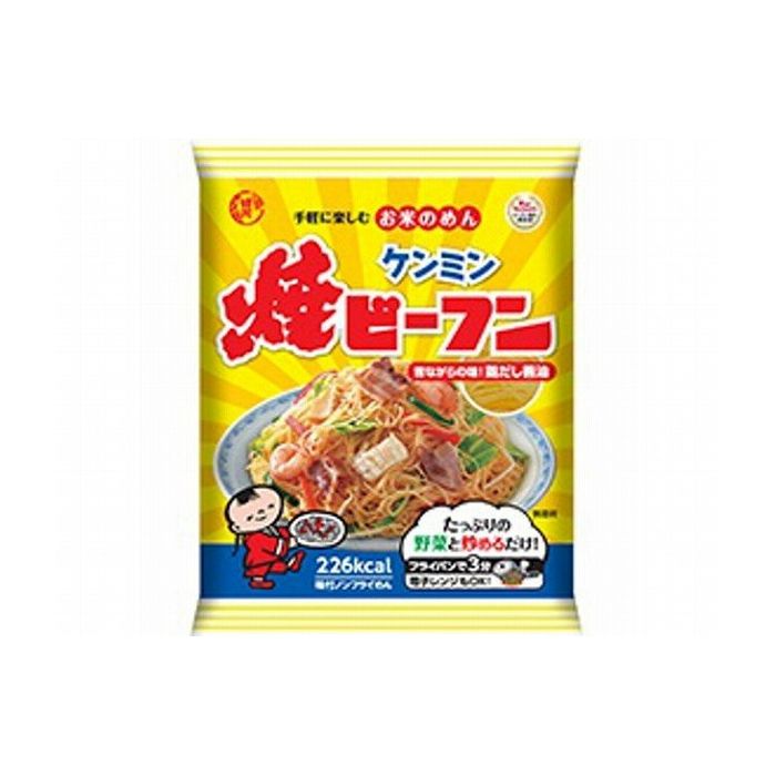 1960生まれのロングセラー商品。味付けタイプのビーフンなので、ゆで戻す手間がいりません。フライパンでも電子レンジでも簡単に調理できるノンフライめん。■内容量：65g×5個■商品区分：加工食品■原材料(アレルギー表記含む)米、でん粉、しょう...