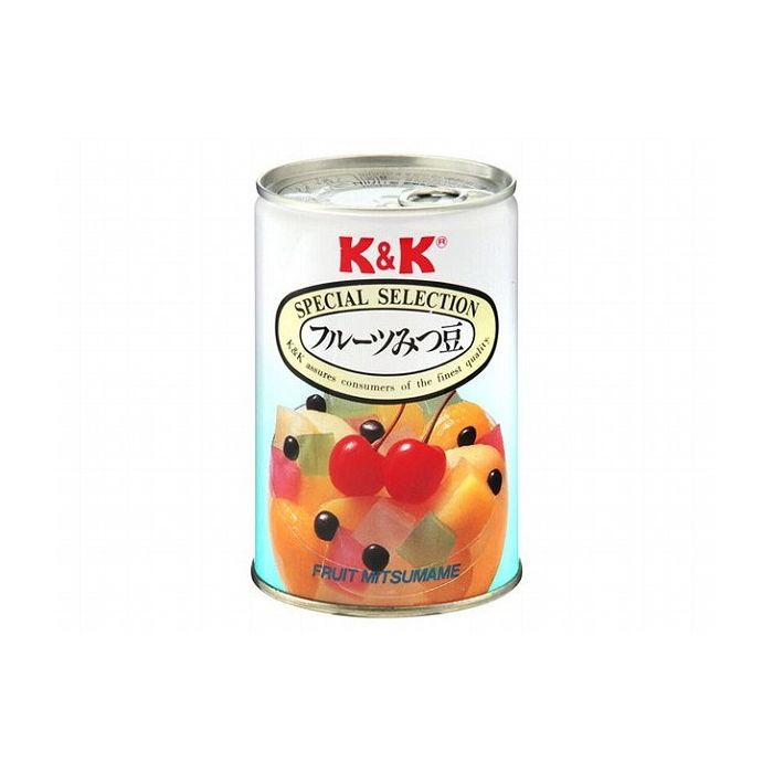 【12個セット】 K&K フルーツみつ豆 425g x12コ(代引不可)【送料無料】