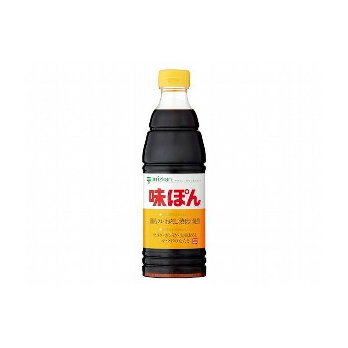 【12個セット】 ミツカン 味ぽん ペット 600ml x12コ(代引不可)【送料無料】