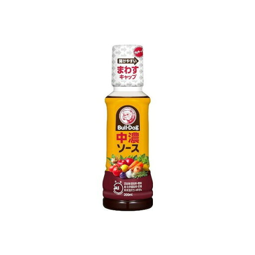 【10個セット】 ブルドックソース 中濃ソース 200ml x10コ(代引不可)【送料無料】 【10個セット】 ブルドックソース 中濃ソース 200ml x10コ(代引不可)【送料無料】
