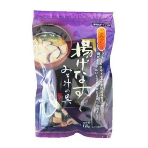 【10個セット】 ジャパンスパイス 揚げナスの味噌汁の具 18g x10コ(代引不可)【送料無料】