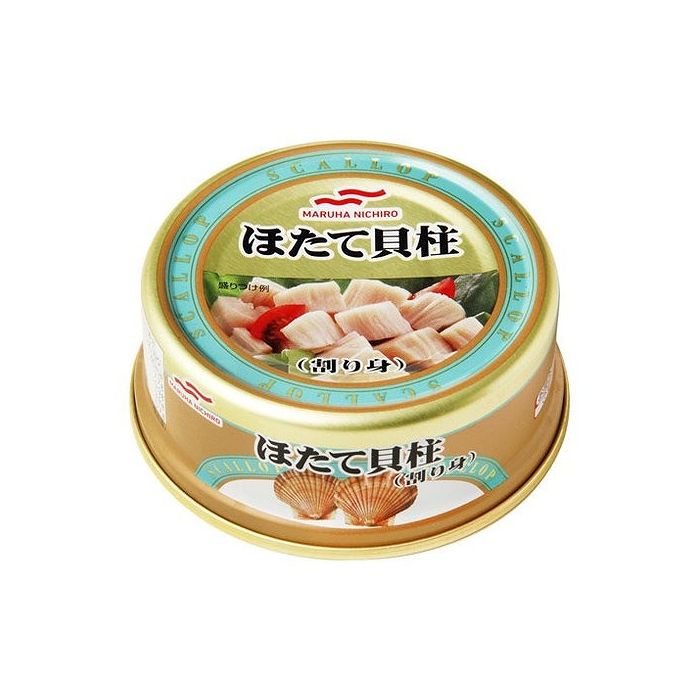 【24個セット】 マルハニチロ 帆立貝柱 水煮 割り身EO F3RN缶 x24 まとめ売り セット販売 お徳用 おまとめ品(代引不可)【送料無料】