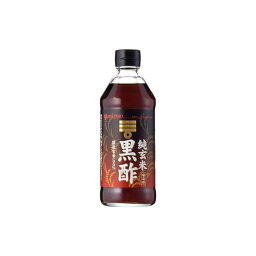 【6個セット】 ミツカン 純玄米黒酢 500ml x6 まとめ売り セット販売 お徳用 おまとめ品(代引不可)【送料無料】