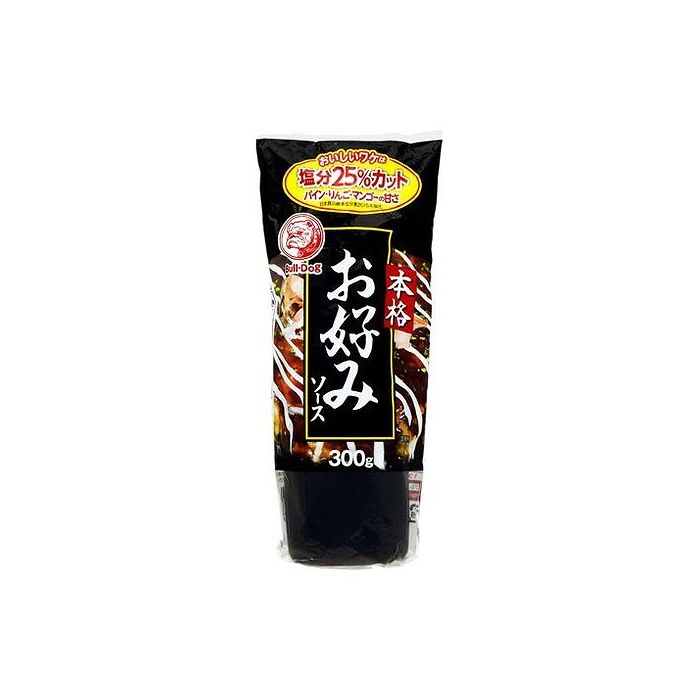 【10個セット】 ブルドック 本格 お好みソース 300g x10 まとめ売り セット販売 お徳用 おまとめ品(代引不可)【送料無料】 1