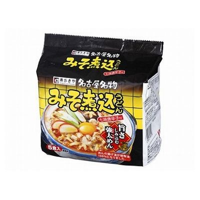 【6個セット】 寿がきや みそ煮込 5食 92gx5食 x6(代引不可)【ポイント10倍】【送料無料】