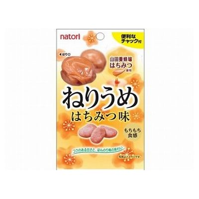 【商品説明】山田養蜂場のはちみつを使用した、コクのある甘さのねりうめです。便利なチャック付き。・原材料(アレルギー表記含む)梅（中国）、糖類（砂糖、果糖）、でん粉、還元水あめ、はちみつ、食塩、調味酢、ゼラチン、植物油、ガラクトマンナン分解物、水あめ／トレハロース、加工でん粉、ソルビトール、酸味料、乳酸Na、調味料（アミノ酸）、甘味料（アスパルテーム・L−フェニルアラニン化合物、アセスルファムK）、シソ色素、香料、（一部に大豆・ゼラチンを含む）・賞味期限※仕入れ元の規定により半分以上期限のある商品のみ出荷致します。別途パッケージに記載・保存方法別途パッケージに記載・メーカー名（株）なとり・生産国日本【代引きについて】こちらの商品は、代引きでの出荷は受け付けておりません。【送料について】沖縄、離島は送料を頂きます。