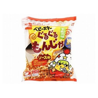 【12個セット】 おやつカンパニー ベビースター ぐるぐるもんじゃソース味 36g x12(代引不可)【ポイント10倍】