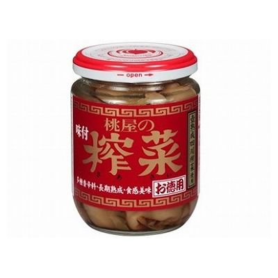 【6個セット】 桃屋 味付ザーサイ お徳用 165g x6(代引不可)【ポイント10倍】【送料無料】