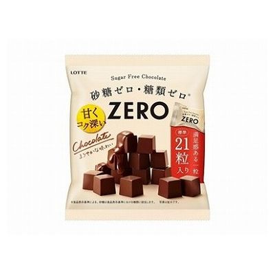 【18個セット】 ロッテ ゼロ チョコレート 84g x18(代引不可)【ポイント10倍】【送料無料】のサムネイル