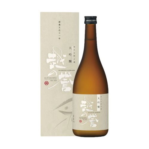 原酒造 越の誉 大吟醸 彩 720ml x1(代引不可)【ポイント10倍】【送料無料】