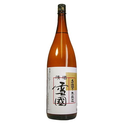 黒澤酒造 雪国 手造り本醸造 1.8L x1(代引不可)【ポイント10倍】【送料無料】 1