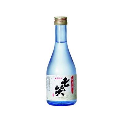 七笑酒造 七笑 純米酒 300ML(代引不可)【ポイント10倍】