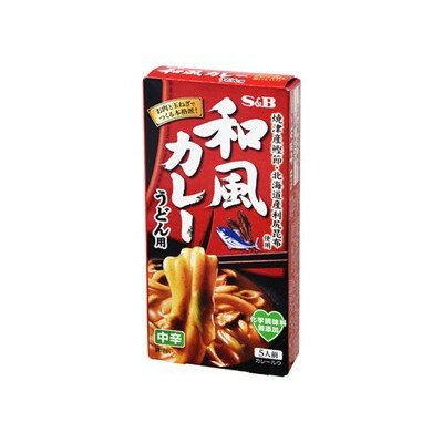 【商品説明】風味豊かな和風だしとスパイスがきいた「お蕎麦屋さんのカレーうどん」をイメージしたカレーうどん専用ルウです。※「静岡県焼津産鰹節」「北海道産利尻昆布」を使用。（化学調味料無添加）●原材料(アレルギー表記含む)食用油脂（国内製造）（パーム油、なたね油）、小麦粉、砂糖、でん粉、粉末醤油、カレー粉、チキンブイヨン、香辛料、たん白加水分解物（いわし、かつお）、酵母エキス、香味油、かつお節、しいたけエキス、こんぶパウダー／カラメル色素、乳化剤、香料、（一部に小麦・大豆・鶏肉・豚肉を含む）●賞味期限※仕入れ元の規定により期限の半分を切った商品は出荷致しません。540日●メーカー名エスビー食品（株）●保存方法常温●生産国・加工国日本【代引きについて】こちらの商品は、代引きでの出荷は受け付けておりません。【送料について】沖縄、離島は別途送料を頂きます。