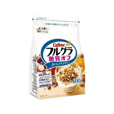 カルビー フルグラ 糖質オフ 600g x6 6個セット(代引不可)【送料無料】