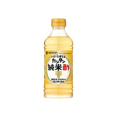 ミツカン カンタン純米酢 500ml x12 12個セット(代引不可)【送料無料】