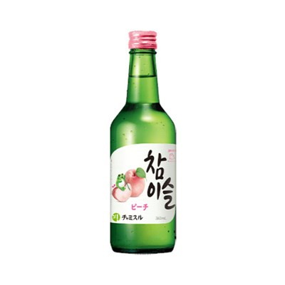 JINRO チヤミスル ピーチ 360ml x1(代引不可)