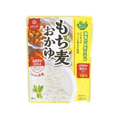 【8個セット】 はくばく もち麦おかゆ 180g x8(代引不可)【ポイント10倍】【送料無料】