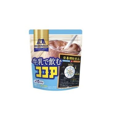 【12個セット】 森永 牛乳で飲むココア 180g x12(代引不可)【ポイント10倍】【送料無料】