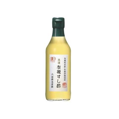 【6個セット】 内堀醸造 美濃 有機すし酢 瓶 360ml x6(代引不可)【ポイント10倍】【送料無料】