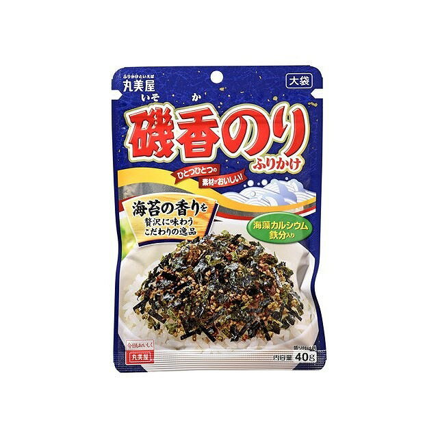 【単品10個セット】 丸美屋 磯香のりふりかけ 大袋 40gx10 まとめ買い まとめ売り お徳用 大容量 セット販売(代引不可)【ポイント10倍】【送料無料】