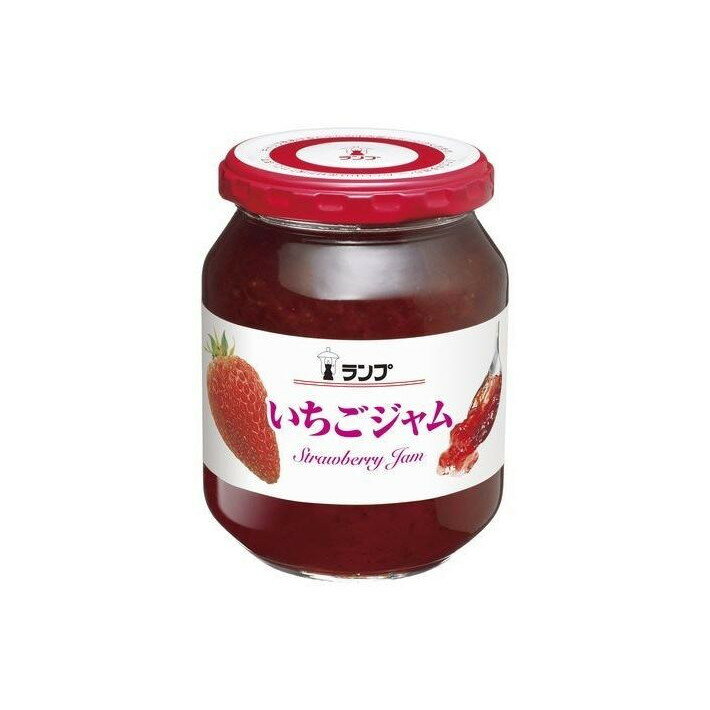 【単品12個セット】 ランプ いちごジャム 380g(代引不可)【送料無料】