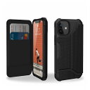 y{K㗝Xiz URBAN ARMOR GEAR iPhone 12 mini ΉϏՌP[X METROPOLIS Pu[ ubN UAG-IPH20SF-KBy|Cg10{zyz