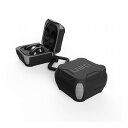 【日本正規代理店品】 URBAN ARMOR GEAR GalaxyBuds Live用 HARD.CASE_001(耐衝撃/カラビナ付属) ブラック/グレイ ...