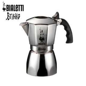 BIALETTI ビアレッティBIALETTI ビアレッティ 直火式 ブリッカ Brikka (4杯分) 【0534】コーヒーメーカー エスプレッソ カプチーノ クレマ 泡