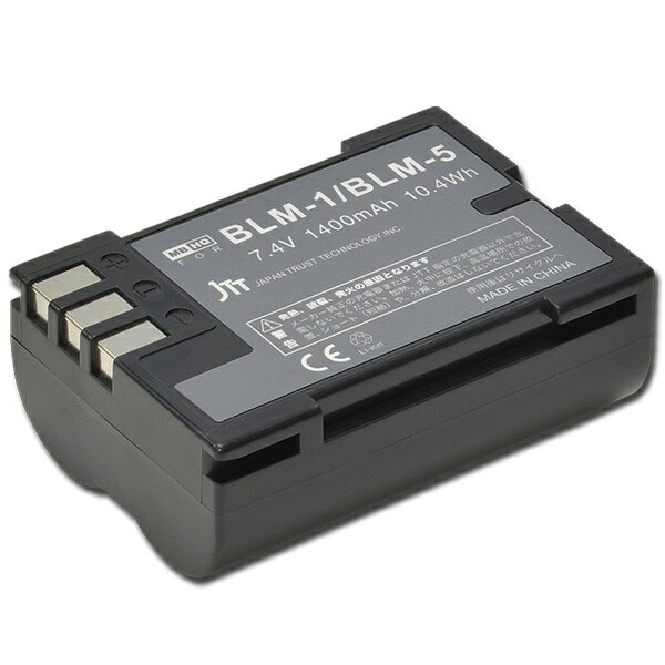デジタルカメラ互換バッテリー 日本トラストテクノロジー MBH-BLM-1(代引き不可)