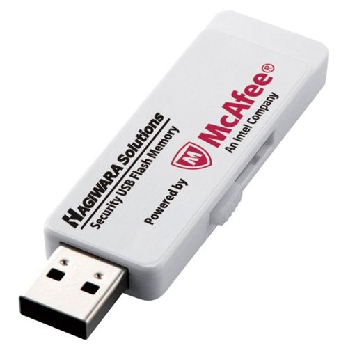 ハギワラソリューションズ HGSOL ウィルス対策USBメモリ マカフィー /8GB/1年ライセンス/USB3.0 HUD-PUVM308GA1(代引き不可)