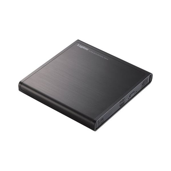 ロジテック DVDドライブ/USB2.0/オールインワンソフト付/ブラック LDR-PMJ8U2VBK本製品は、SurfacePro3、 SurfacePro4、 SurfaceBookバスパワー駆動対応した、USB2.0対応ポータブルDVDドライブ、動作再生/編集、書込みソフト付き、ブラックモデルで商品説明■SurfacePro3、SurfacePro4、SurfaceBookバスパワー駆動対応 ■対応パソコン:USBポートを持つWindowsパソコン。Intel Mac※ドライブ仕様による。Mac用ソフトは添付しておりません。 ■対応OS(USB2.0接続時):Windows Vista、7、8、8.1、10 ■インターフェース:USB2.0 ■コネクタ形状:USB2.0 Mini-Bコネクタ x 1 ■書込速度(DVD-RAM):5倍速/(DVD+R):8倍速/(DVD+R DL 2層):6倍速/(DVD+RW):8倍速/(DVD-R):8倍速/(DVD-R DL 2層):6倍速/(DVD-RW):6倍速/(CD-R/RW):24倍速 ■読込速度(DVD-RAM):5倍速/(DVD+R):8倍速/(DVD+R DL 2層):8倍速/(DVD+RW):8倍速/(DVD-R):8倍速/(DVD-R DL 2層):8倍速/(DVD-RW):8倍速/(CD-R/RW):24倍速/(DVD-ROM):8倍速 ■ディスクローディング方式:トレー ■設置方向:水平 ■筐体材質(カラー):ブラック ■入力電圧:DC+5V ■外形寸法(幅x奥行きx高さ):138x134x19mm(突起部を除く) ■質量:280g(本体のみ) ■保証期間:1年間 ■法令対応:RoHS指令:準拠 ■付属ソフト:CyberLink MediaSuite10DVD ■付属品:DVDドライブユニット1台、USB2.0ケーブル1本、TypeC変換アダプタ1個、インストール用DVD-ROM1枚、セットアップガイド(保証書含む) 1枚【代引きについて】こちらの商品は、代引きでの出荷は受け付けておりません。ロジテック DVDドライブ/USB2.0/オールインワンソフト付/ブラック LDR-PMJ8U2VBK本製品は、SurfacePro3、 SurfacePro4、 SurfaceBookバスパワー駆動対応した、USB2.0対応ポータブルDVDドライブ、動作再生/編集、書込みソフト付き、ブラックモデルで商品説明■SurfacePro3、SurfacePro4、SurfaceBookバスパワー駆動対応 ■対応パソコン:USBポートを持つWindowsパソコン。Intel Mac※ドライブ仕様による。Mac用ソフトは添付しておりません。 ■対応OS(USB2.0接続時):Windows Vista、7、8、8.1、10 ■インターフェース:USB2.0 ■コネクタ形状:USB2.0 Mini-Bコネクタ x 1 ■書込速度(DVD-RAM):5倍速/(DVD+R):8倍速/(DVD+R DL 2層):6倍速/(DVD+RW):8倍速/(DVD-R):8倍速/(DVD-R DL 2層):6倍速/(DVD-RW):6倍速/(CD-R/RW):24倍速 ■読込速度(DVD-RAM):5倍速/(DVD+R):8倍速/(DVD+R DL 2層):8倍速/(DVD+RW):8倍速/(DVD-R):8倍速/(DVD-R DL 2層):8倍速/(DVD-RW):8倍速/(CD-R/RW):24倍速/(DVD-ROM):8倍速 ■ディスクローディング方式:トレー ■設置方向:水平 ■筐体材質(カラー):ブラック ■入力電圧:DC+5V ■外形寸法(幅x奥行きx高さ):138x134x19mm(突起部を除く) ■質量:280g(本体のみ) ■保証期間:1年間 ■法令対応:RoHS指令:準拠 ■付属ソフト:CyberLink MediaSuite10DVD ■付属品:DVDドライブユニット1台、USB2.0ケーブル1本、TypeC変換アダプタ1個、インストール用DVD-ROM1枚、セットアップガイド(保証書含む) 1枚