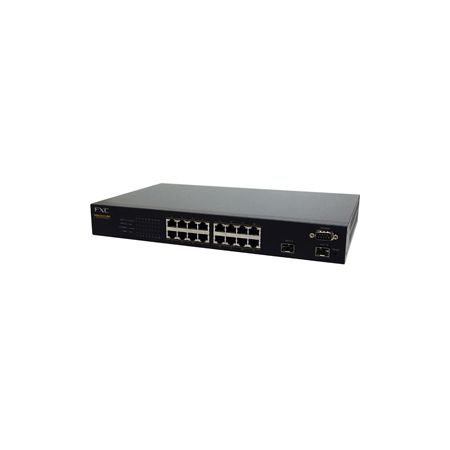 FXC 18ポート 10/100/1000Mbps SNMP付PoEスイッチ + 同製品SB5バンドル FXC5218PE-ASB5(代引不可)
