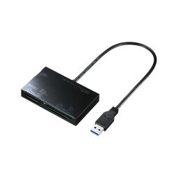 サンワサプライ USB3.0 カードリーダー ADR-3ML35BK(代引不可)【送料無料】