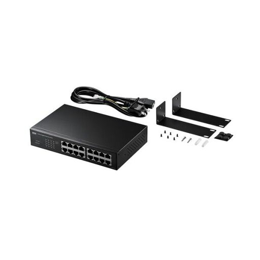サンワサプライ Giga対応スイッチングハブ(16ポート) ループ検知機能つき LAN-GIGAH16L(代引不可) サンワサプライ Giga対応スイッチングハブ(16ポート) ループ検知機能つき LAN-GIGAH16L(代引不可)