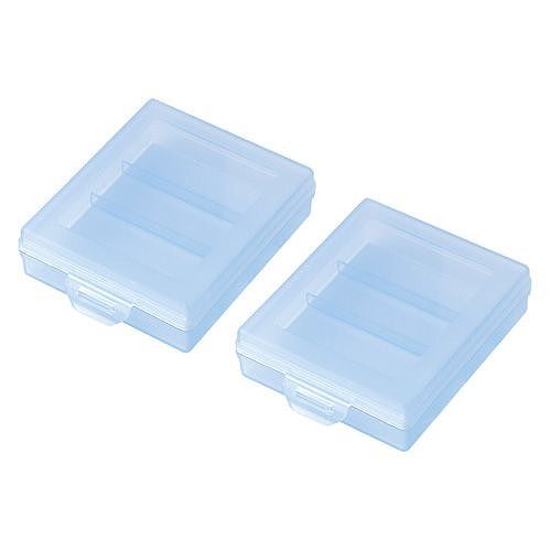 サンワサプライ 電池ケース(単3形用2個セット・ブルー) DG-BT3BLN(代引不可)