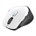 BUFFALO 無線 BlueLED 5ボタン ネオフィットマウス Mサイズ ホワイト BSMBW510MWH(代引不可)(2)