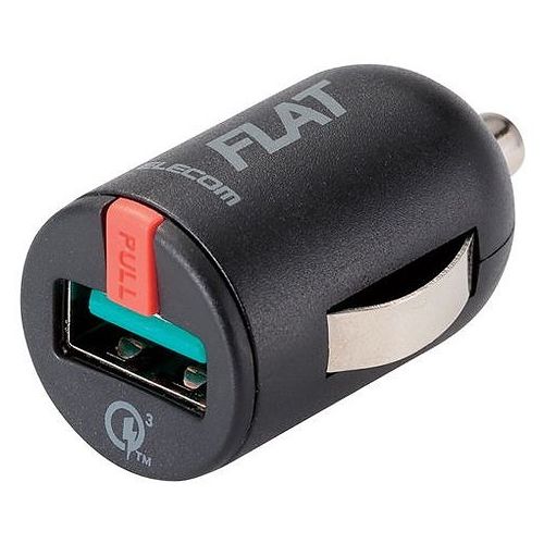 エレコム シガーチャージャー/1USBポート/コンパクト/QuickCharge 3.0対応/ブラック MPA-CCUQ03BK(代引不可)