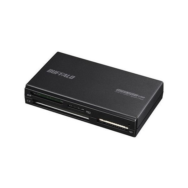 BUFFALO UHS-II対応 USB3.0 マルチカードリーダー ブラック BSCR700U3BK(代引不可)