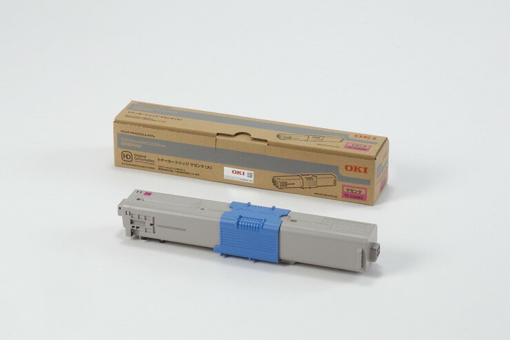 OKI トナーカートリッジ(大) マゼンタ (MC363dnw C332dnw) TC-C4AM2(代引不可)