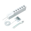 サンワサプライ タイマー付きタップ 3P・6個口 TAP-RT1(代引不可)(2)