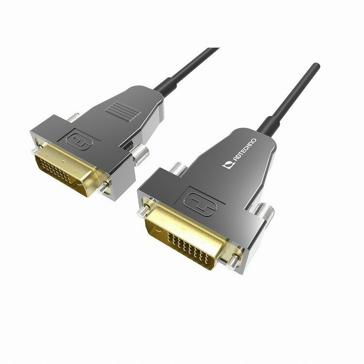 エーディテクノ 高強度アクティブ光ファイバ DVI-D ケーブル 30m ADG-030M(代引不可)【送料無料】