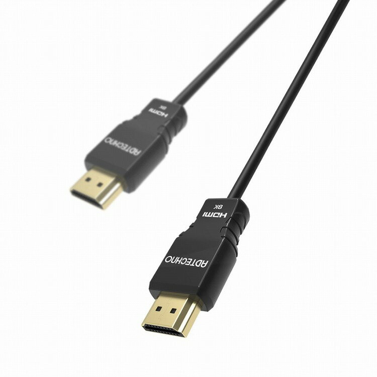 エーディテクノ 48Gbps 対応 ウルトラスリム高強度光ファイバHDMI ケーブル 15m AHS2-015M(代引不可)【送料無料】