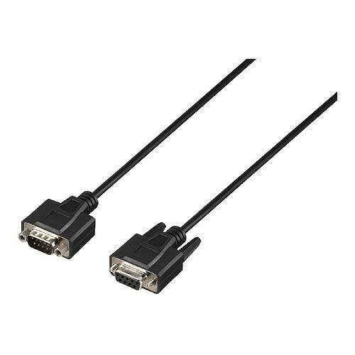 BUFFALO RS-232Cケーブル 9pin 延長 1.5m BRSNE15BK(代引不可)