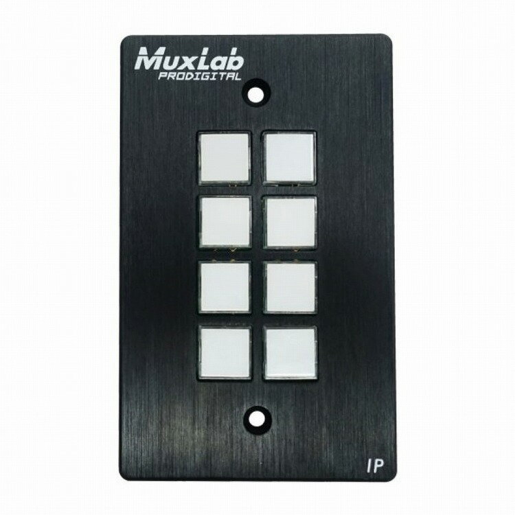 MuxLab PoE対応8ボタンコントロール MUX-CM500816-IP(代引不可)【送料無料】