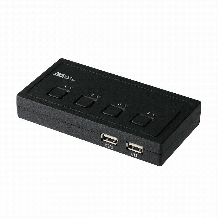 ラトックシステム VGAパソコン切替器(4台用) RS-430U(代引不可)【送料無料】