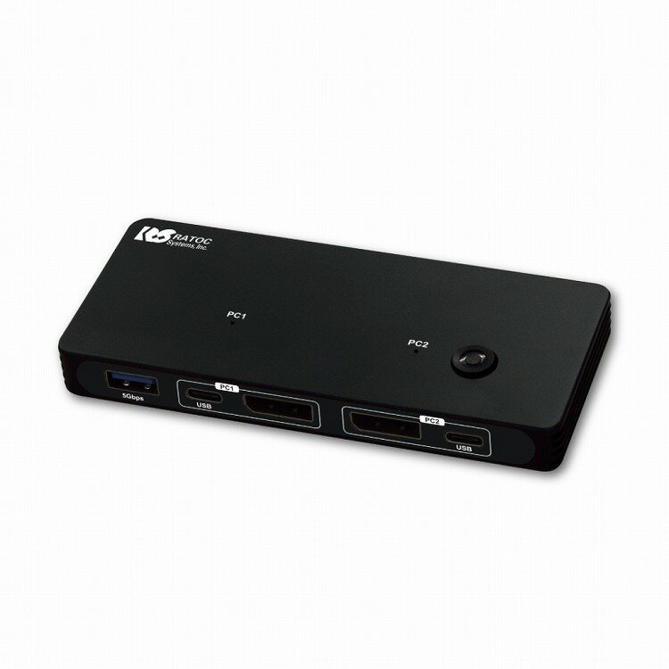 ラトックシステム 8K30Hz対応 DisplayPortパソコン切替器 RS-260DP-8K(代引不可)【送料無料】